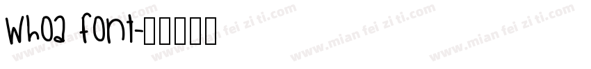 Whoa Font字体转换